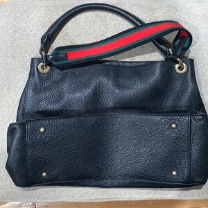 Mark & graham black leather purse
